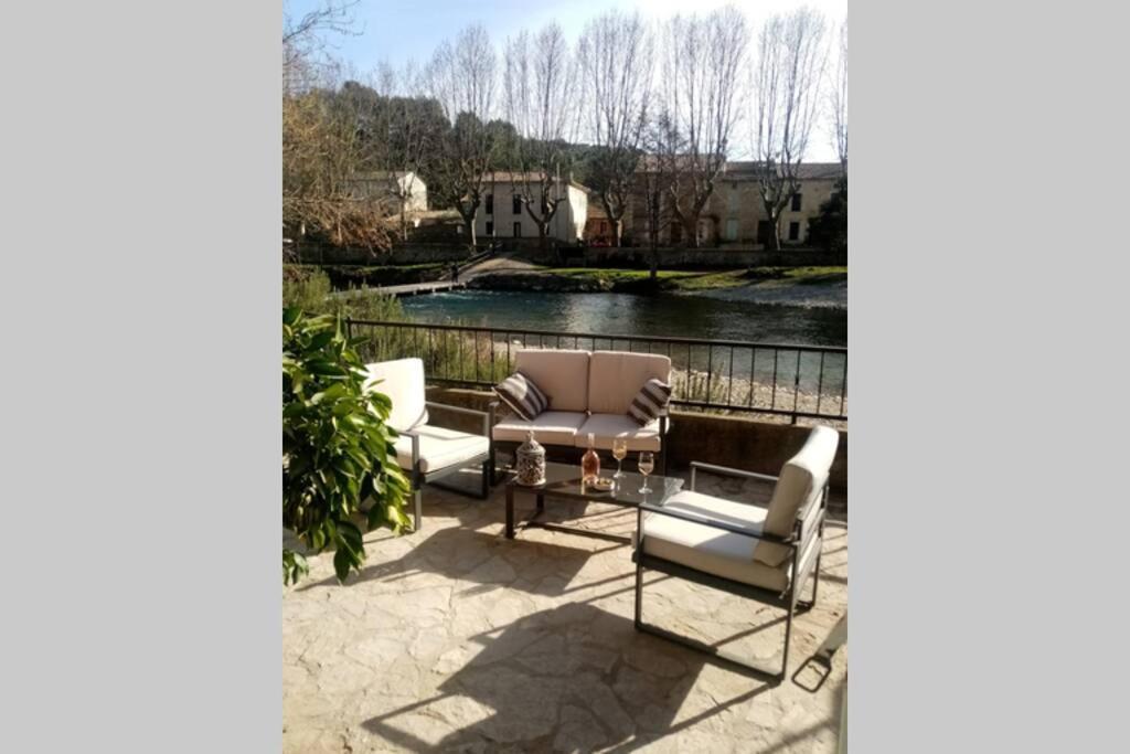 Character Filled House Overlooking The River Cesse Bize-Minervois Ngoại thất bức ảnh